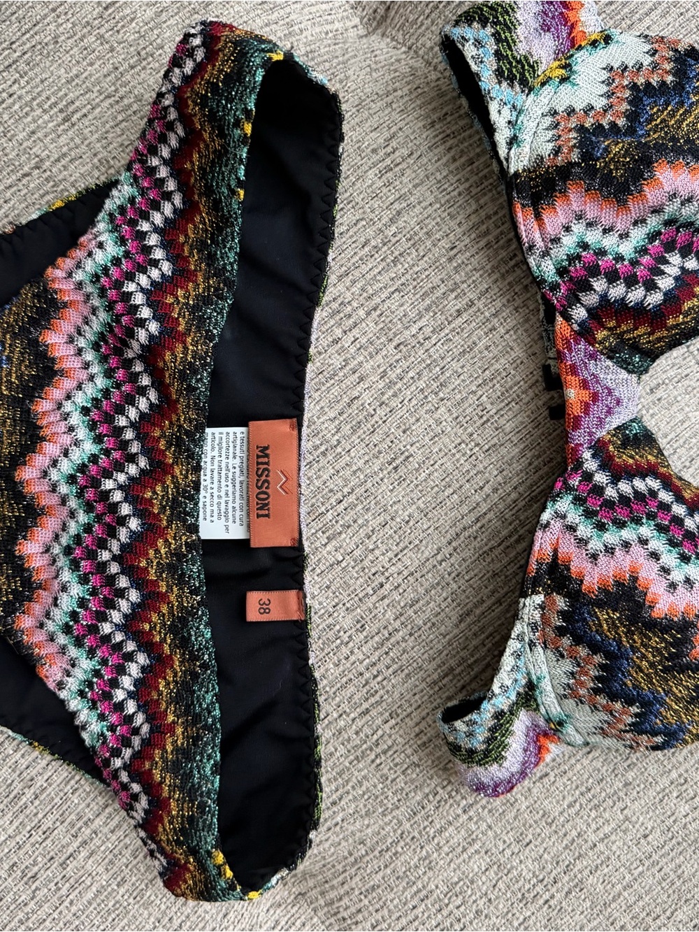 Missoni Bikini Set - Patterned Bikini/Swim Bottom